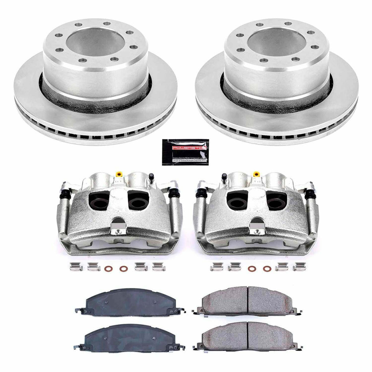 Power Stop 11-12 Ram 3500 Rear Autospecialty Kit w/Cals - KCOE5487