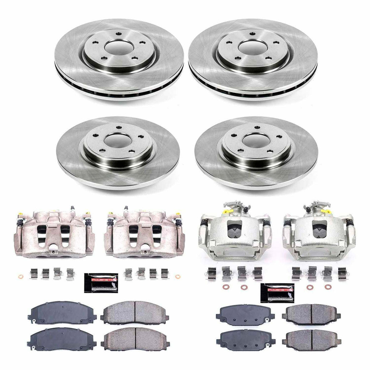 Power Stop Chrysler Town &amp Front & Rear Autospecialty Kit w/Cals - KCOE5960