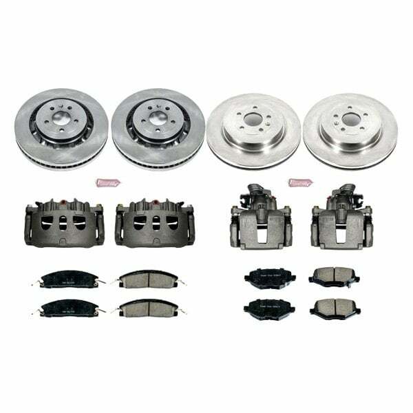 Power Stop 13-17 Ford Explorer Front & Rear Autospecialty Kit w/Cals - KCOE6375