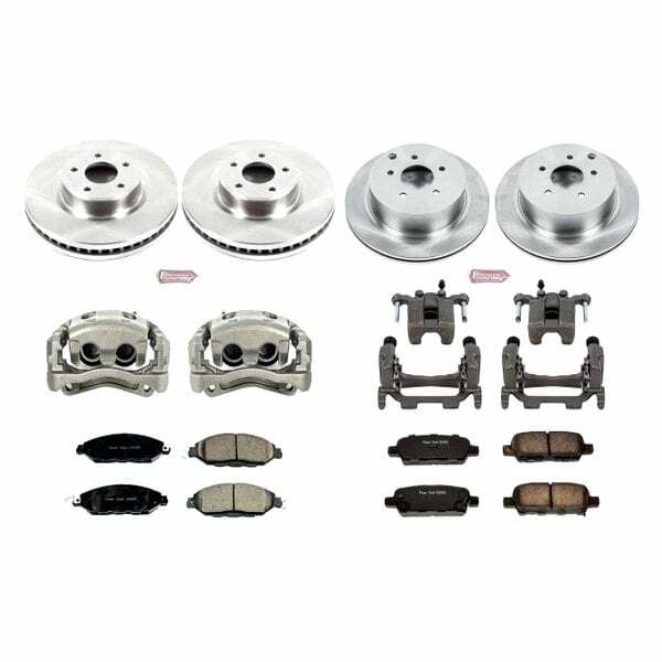 Power Stop 2013 Infiniti JX35 Front & Rear Autospecialty Kit w/Cals - KCOE6497