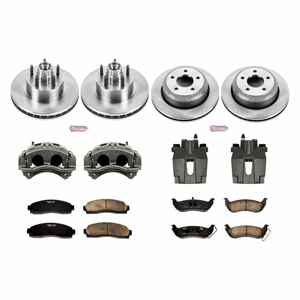 Power Stop 10-11 Ford Ranger Front & Rear Autospecialty Kit w/Cals - KCOE7003