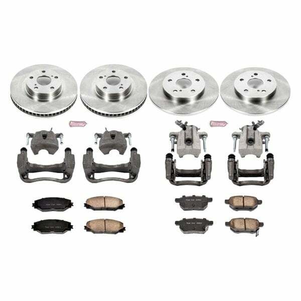 Power Stop 2016 Scion iM Front & Rear Autospecialty Brake Kit w/Calipers - KCOE7631