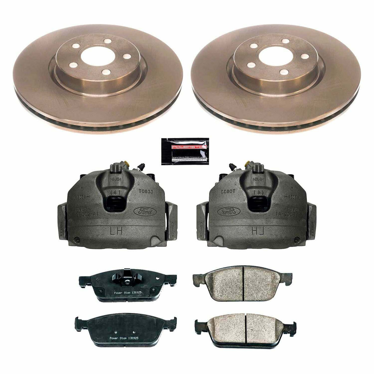Power Stop 18-22 Ford Transit Connect Front Autospecialty Kit w/Cals - KCOE8175