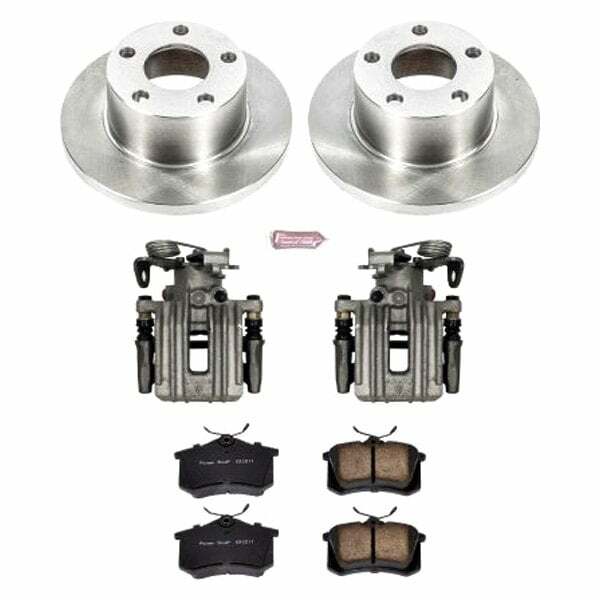 Power Stop 98-01 Audi A6 Quattro Rear Autospecialty Brake Kit w/Calipers - KCOE849