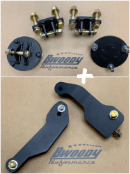 BWoody F-150 Front Coilover Conversion & Rear Shock Relocation Set - 810.4011