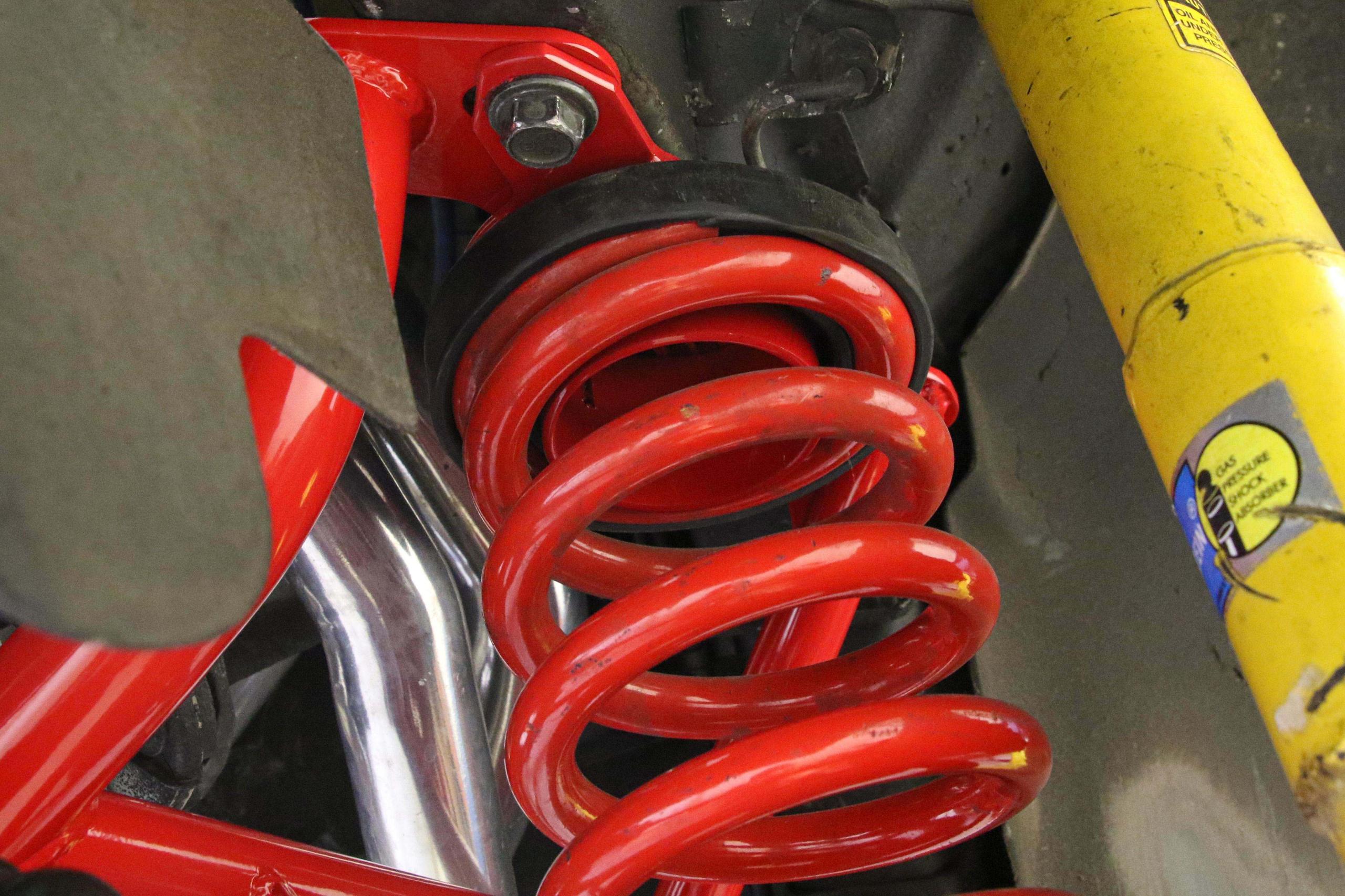 BMR Standard K-Member w/ Spring Perches - Black Hammertone (1979-1995 Mustang) - KM732H