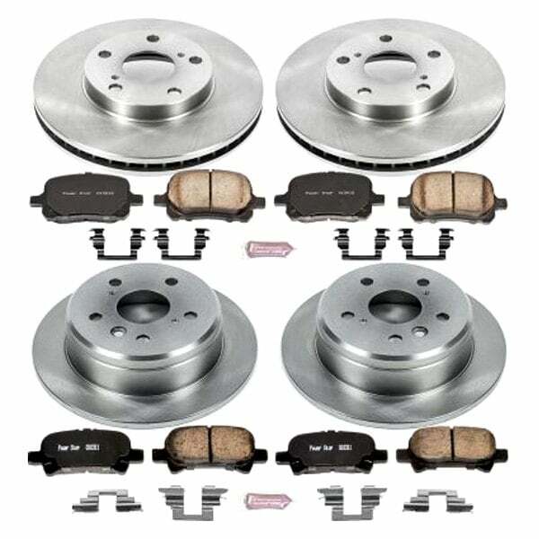 Power Stop 00-01 Toyota Camry Front & Rear Autospecialty Brake Kit - KOE1060