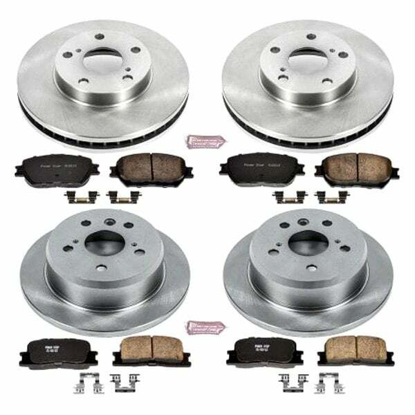Power Stop 02-06 Toyota Camry Front & Rear Autospecialty Brake Kit - KOE1066