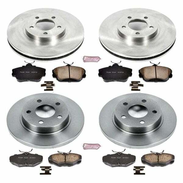Power Stop 96-99 Ford Taurus Front & Rear Autospecialty Brake Kit - KOE1320