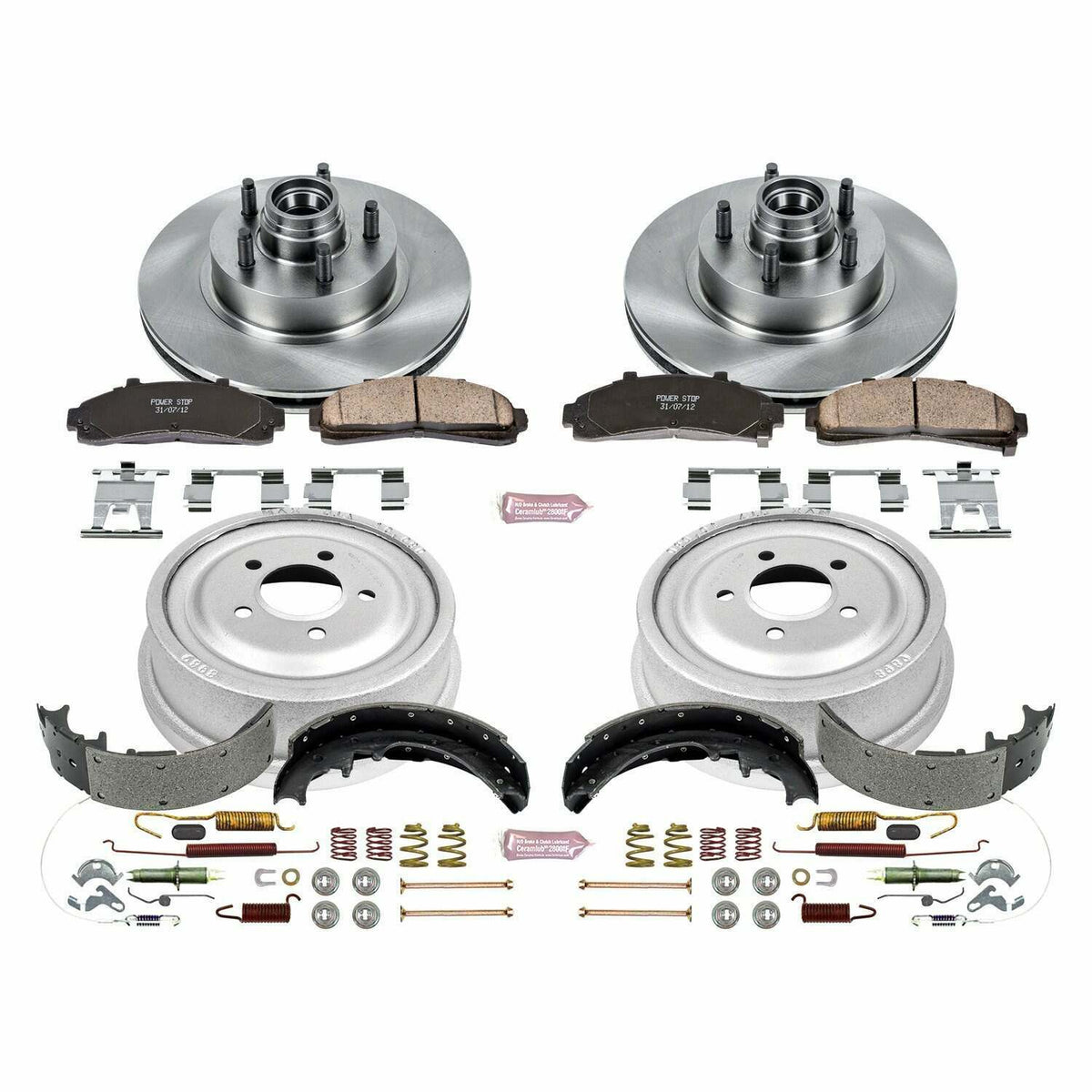 Power Stop 98-02 Ford Ranger EV Front & Rear Autospecialty Brake Kit - KOE15006DK