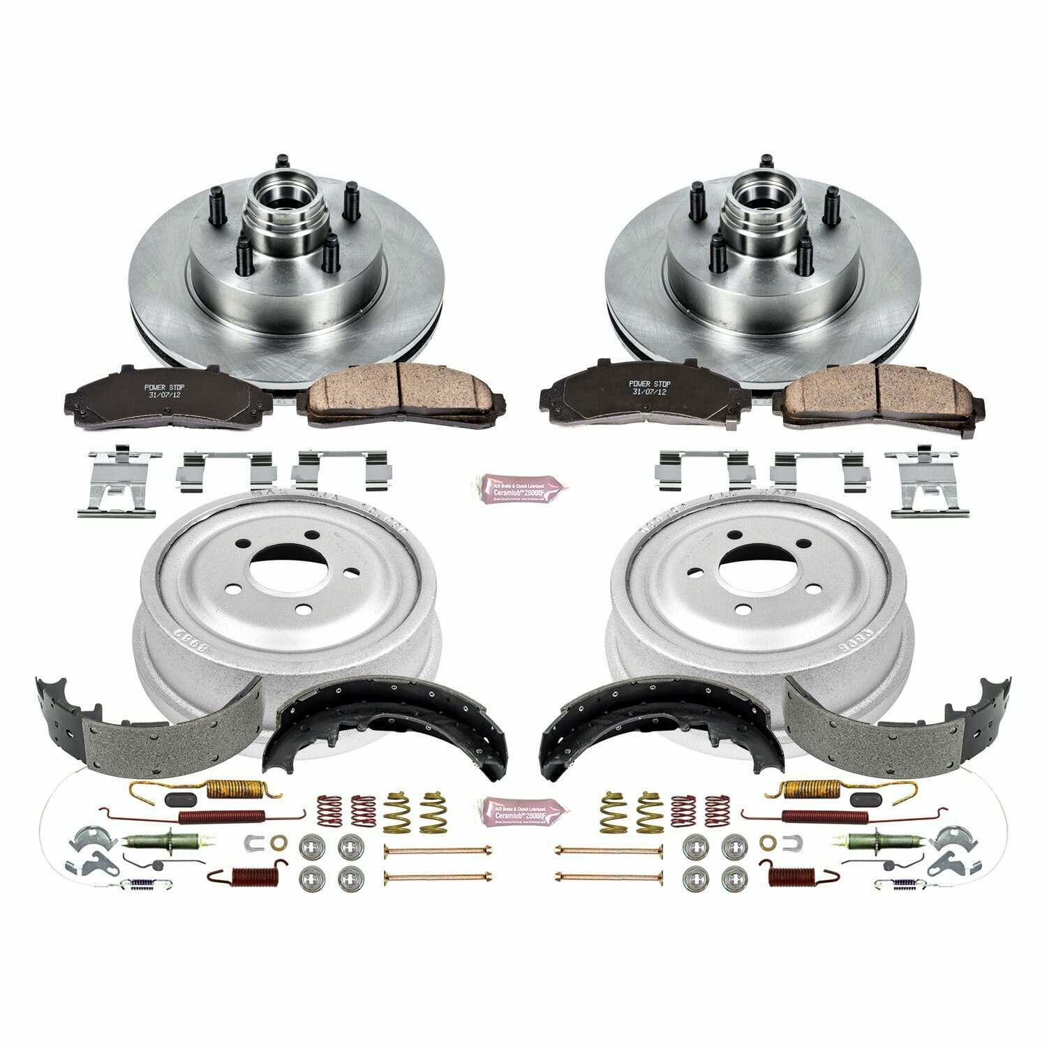 Power Stop 98-02 Ford Ranger RWD Front & Rear Autospecialty Brake Kit - KOE15007DK