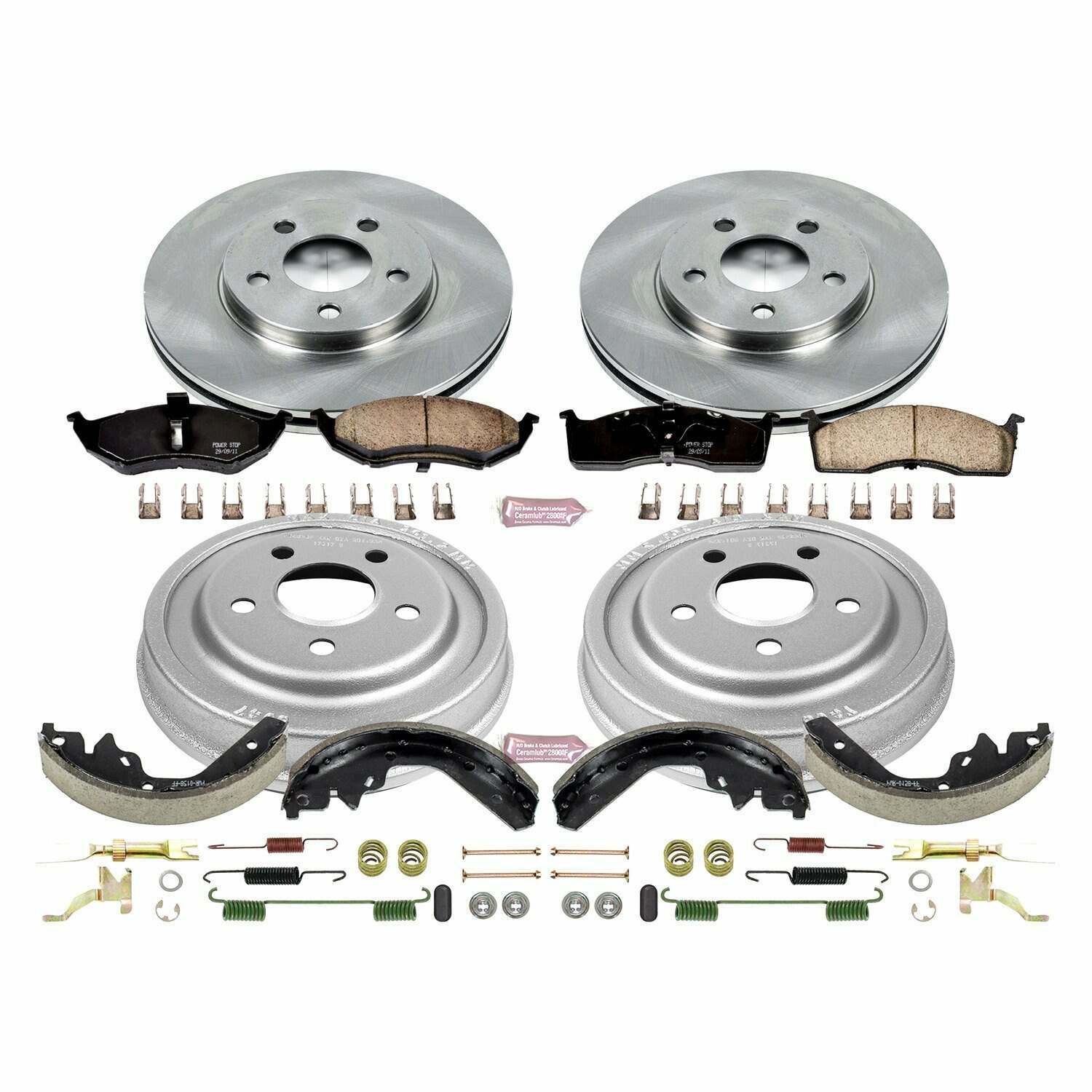 Power Stop 00-05 Dodge Neon Front & Rear Autospecialty Brake Kit - KOE15058DK