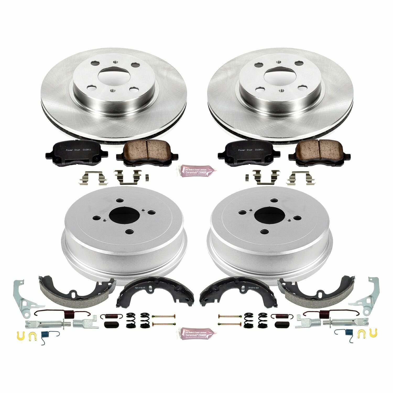 Power Stop 98-02 Chevrolet Prizm Front & Rear Autospecialty Brake Kit - KOE15078DK