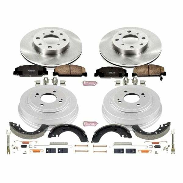 Power Stop 96-00 Honda Civic Coupe Front & Rear Autospecialty Brake Kit - KOE15085DK
