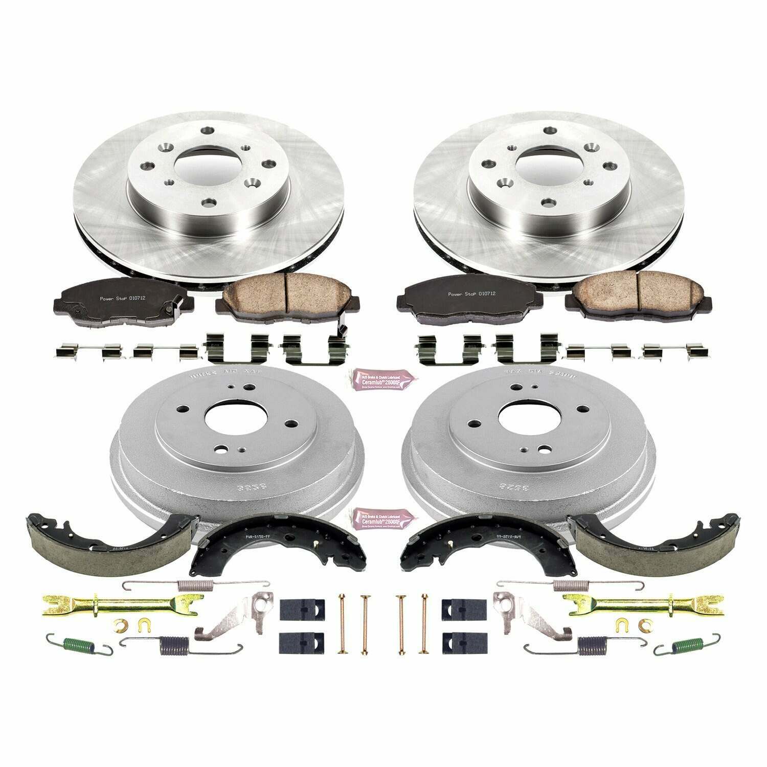 Power Stop 98-02 Honda Accord Coupe Front & Rear Autospecialty Brake Kit - KOE15106DK