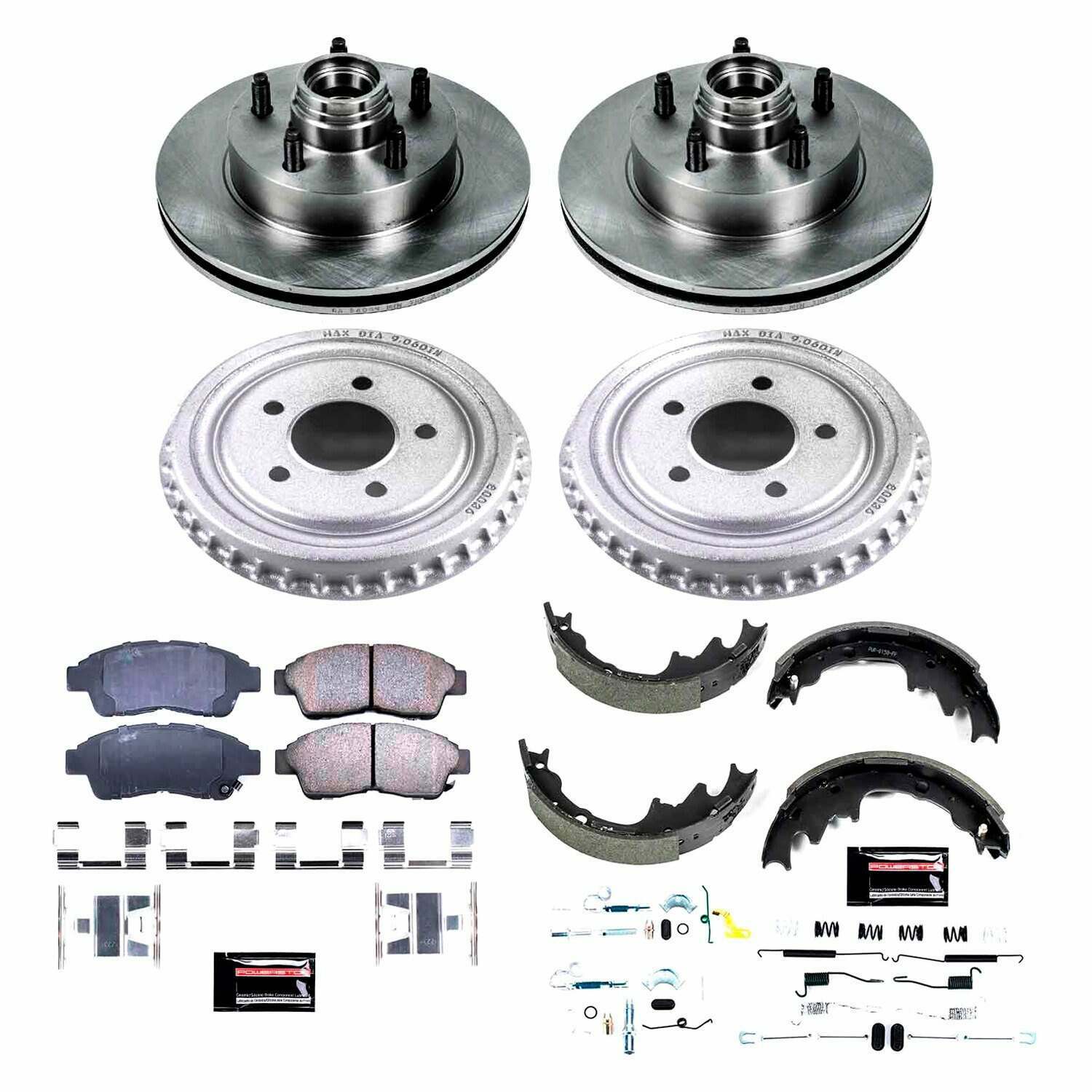 Power Stop 98-02 Ford Ranger RWD Front & Rear Autospecialty Brake Kit - KOE15152DK