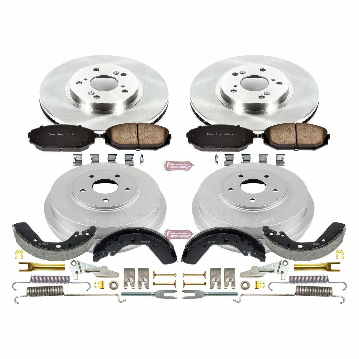 Power Stop 99-01 Honda Odyssey Front & Rear Autospecialty Brake Kit - KOE15190DK