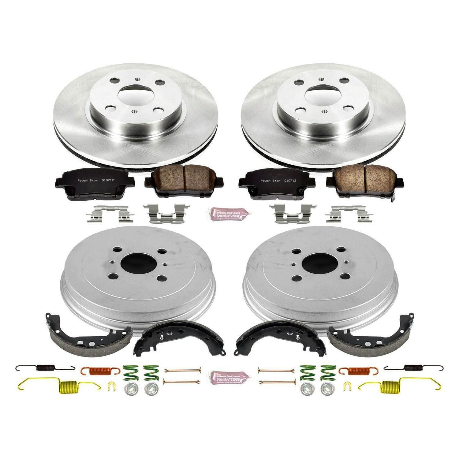 Power Stop 01-03 Toyota Prius Front & Rear Autospecialty Brake Kit - KOE15201DK