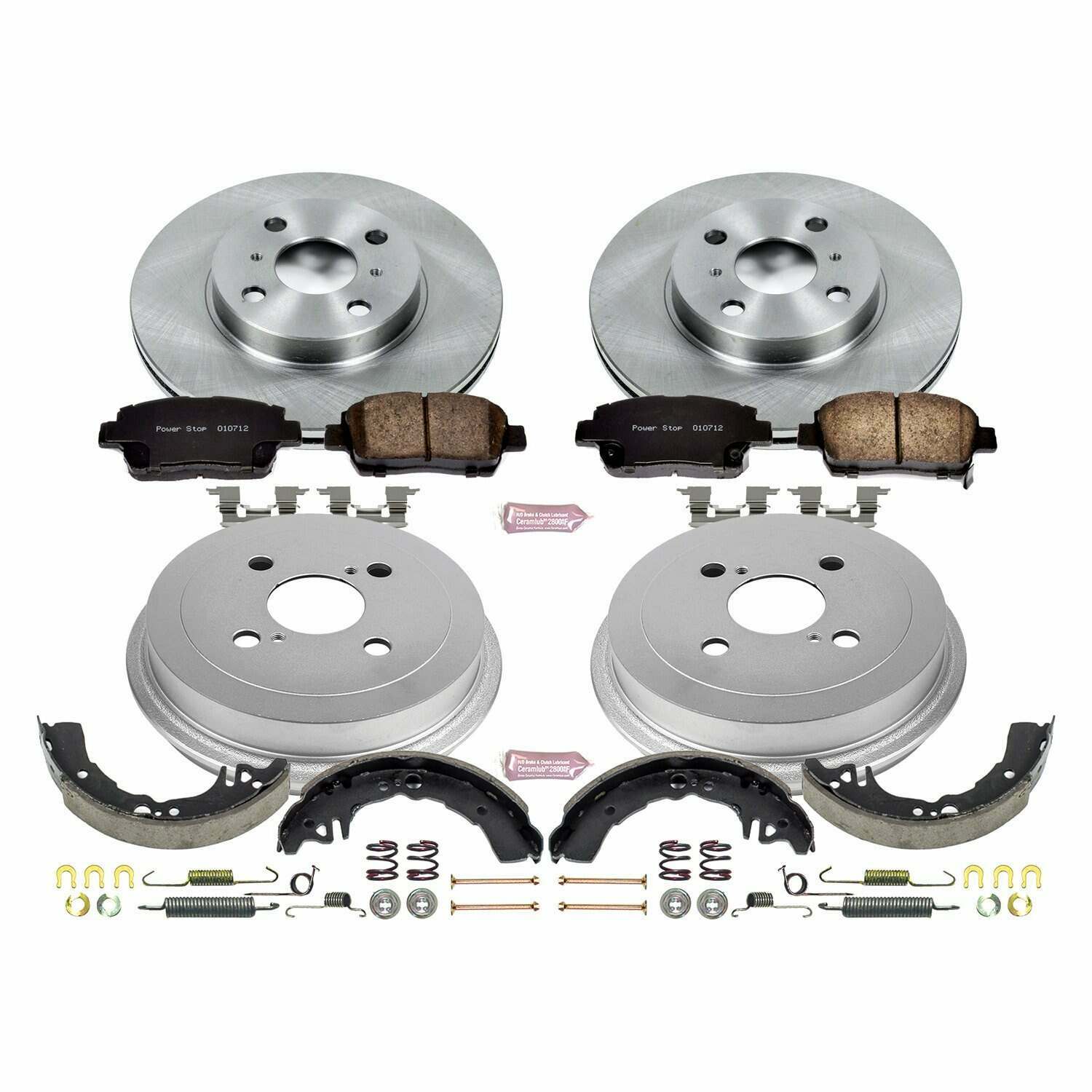 Power Stop 01-05 Toyota Echo Front & Rear Autospecialty Brake Kit - KOE15204DK