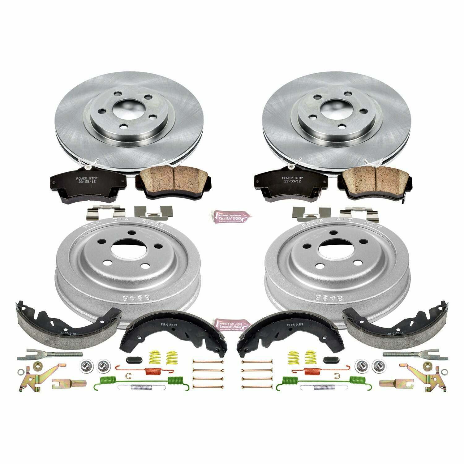 Power Stop 01-03 Chrysler PT Cruiser Front & Rear Autospecialty Brake Kit - KOE15208DK