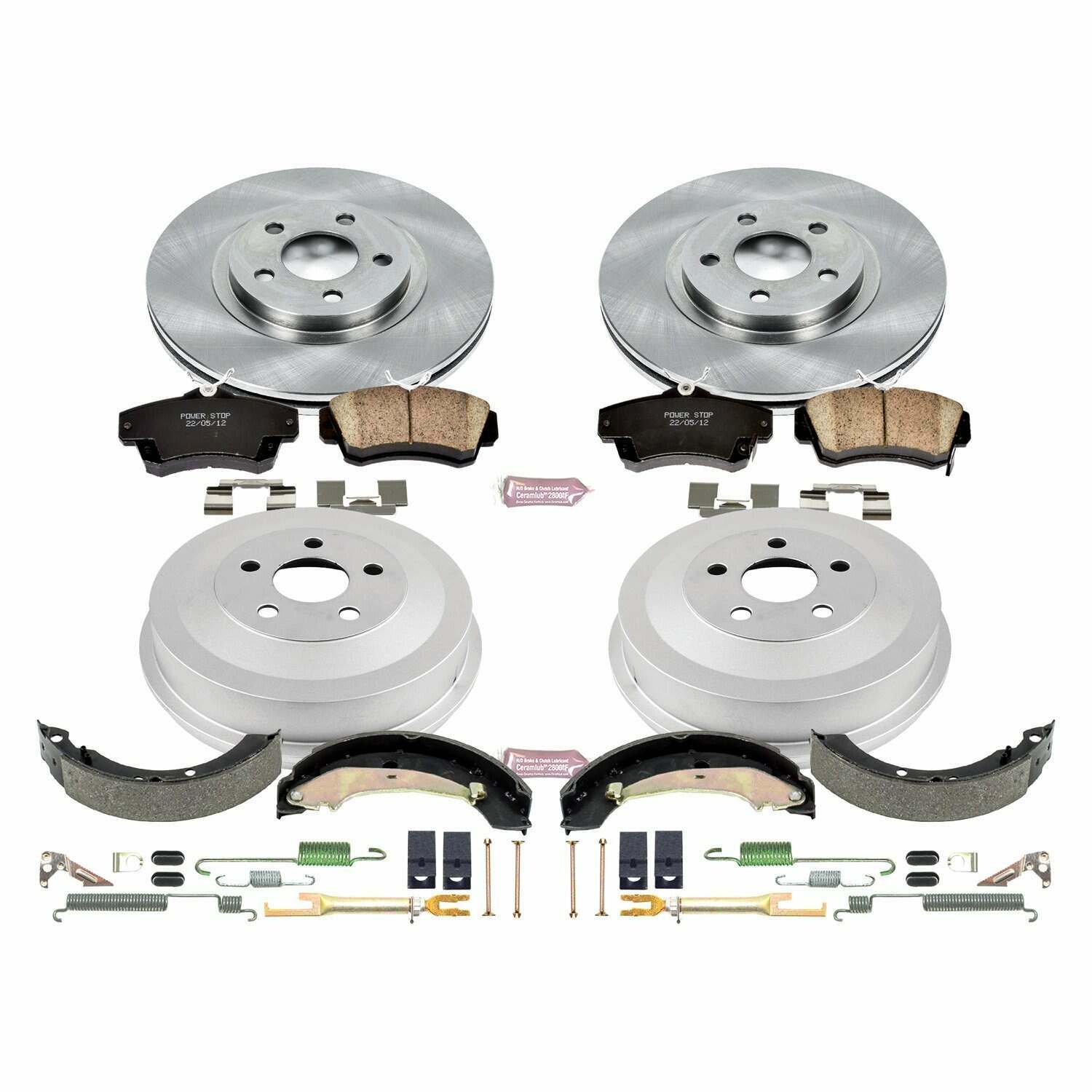 Power Stop 04-09 Chrysler PT Cruiser Front & Rear Autospecialty Brake Kit - KOE15232DK