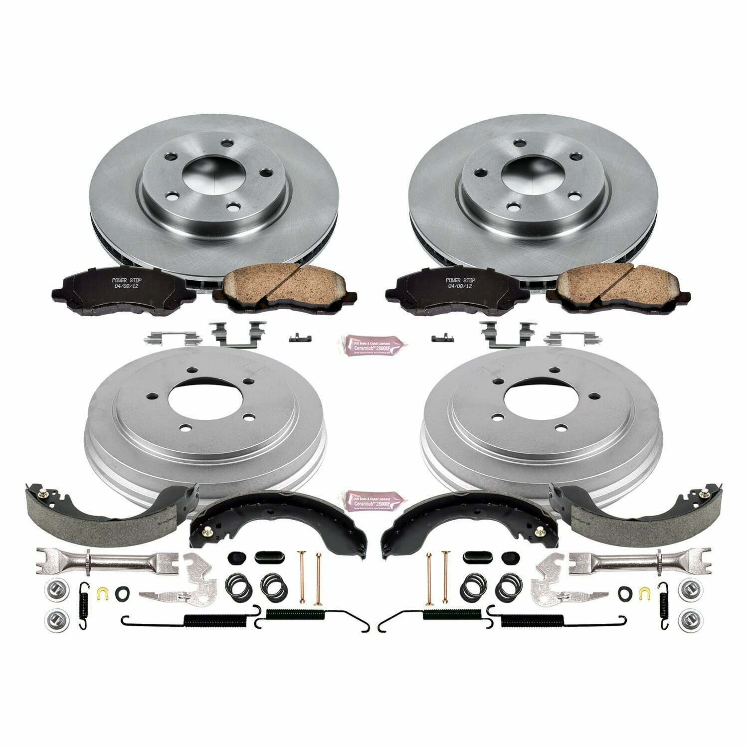 Power Stop 07-12 Dodge Caliber Front & Rear Autospecialty Brake Kit - KOE15251DK