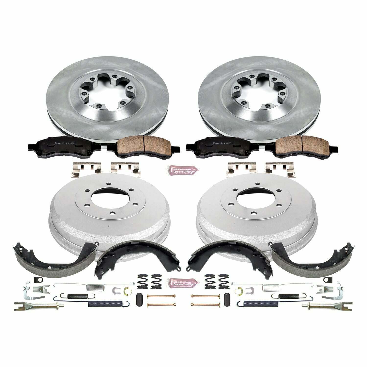 Power Stop 09-12 Chevrolet Colorado Front & Rear Autospecialty Brake Kit - KOE15262DK