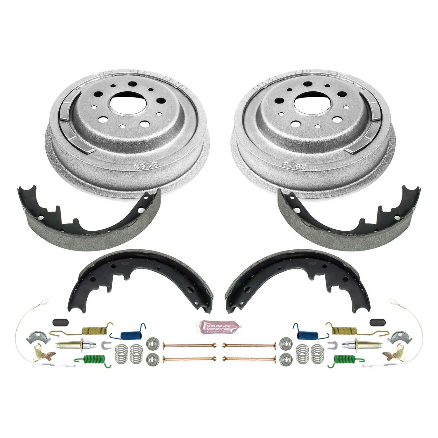 Power Stop 71-73 Ford Maverick Rear Autospecialty Drum Kit - KOE15269DK