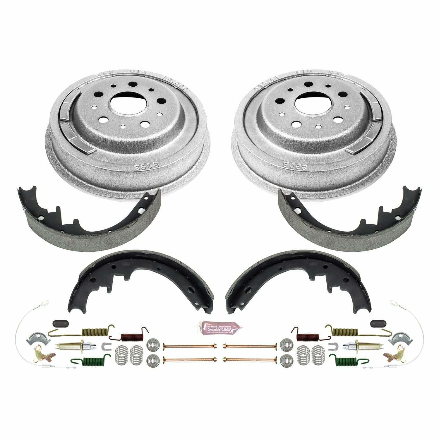 Power Stop 67-69 Mercury Cougar Rear Autospecialty Drum Kit - KOE15270DK