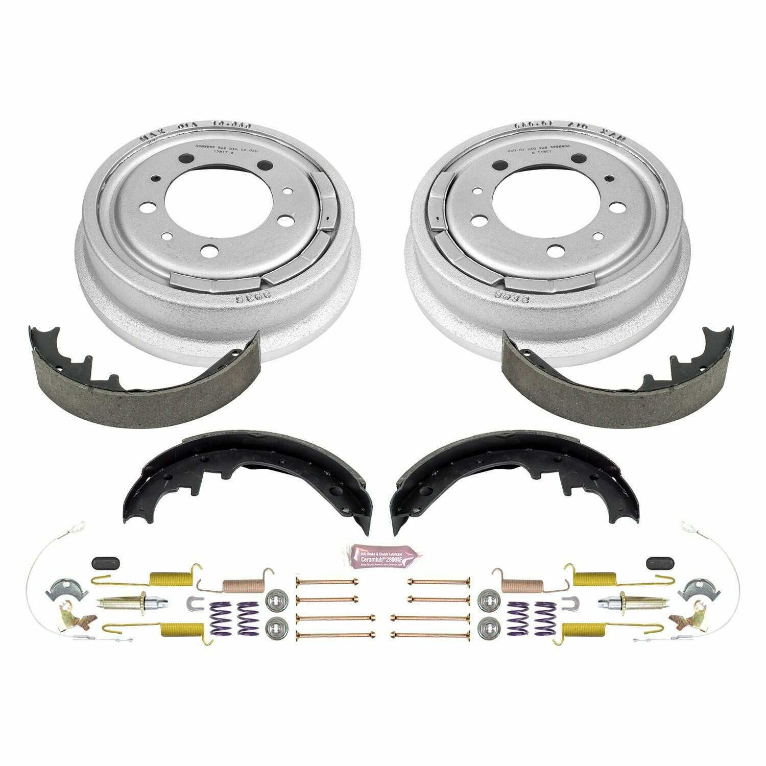 Power Stop 82-83 Jeep CJ5 Rear Autospecialty Drum Kit - KOE15277DK