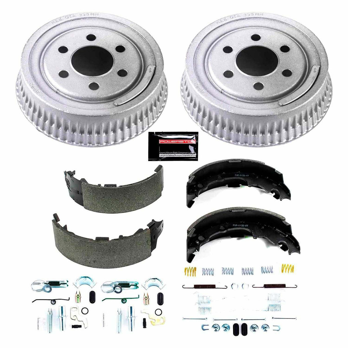 Power Stop 92-02 Dodge Dakota Rear Autospecialty Drum Kit - KOE15299DK