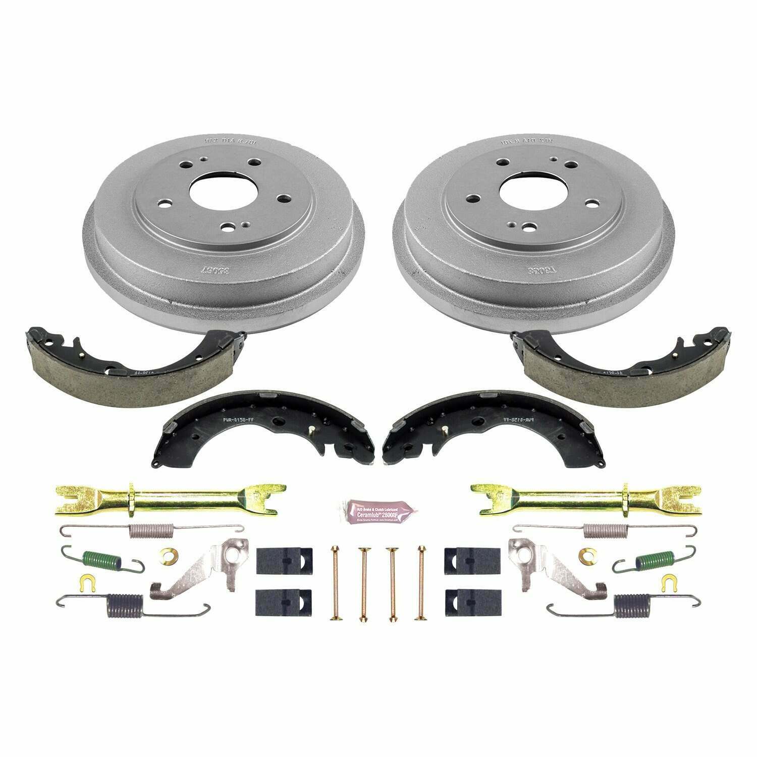 Power Stop 03-07 Honda Accord Coupe Rear Autospecialty Drum Kit - KOE15318DK