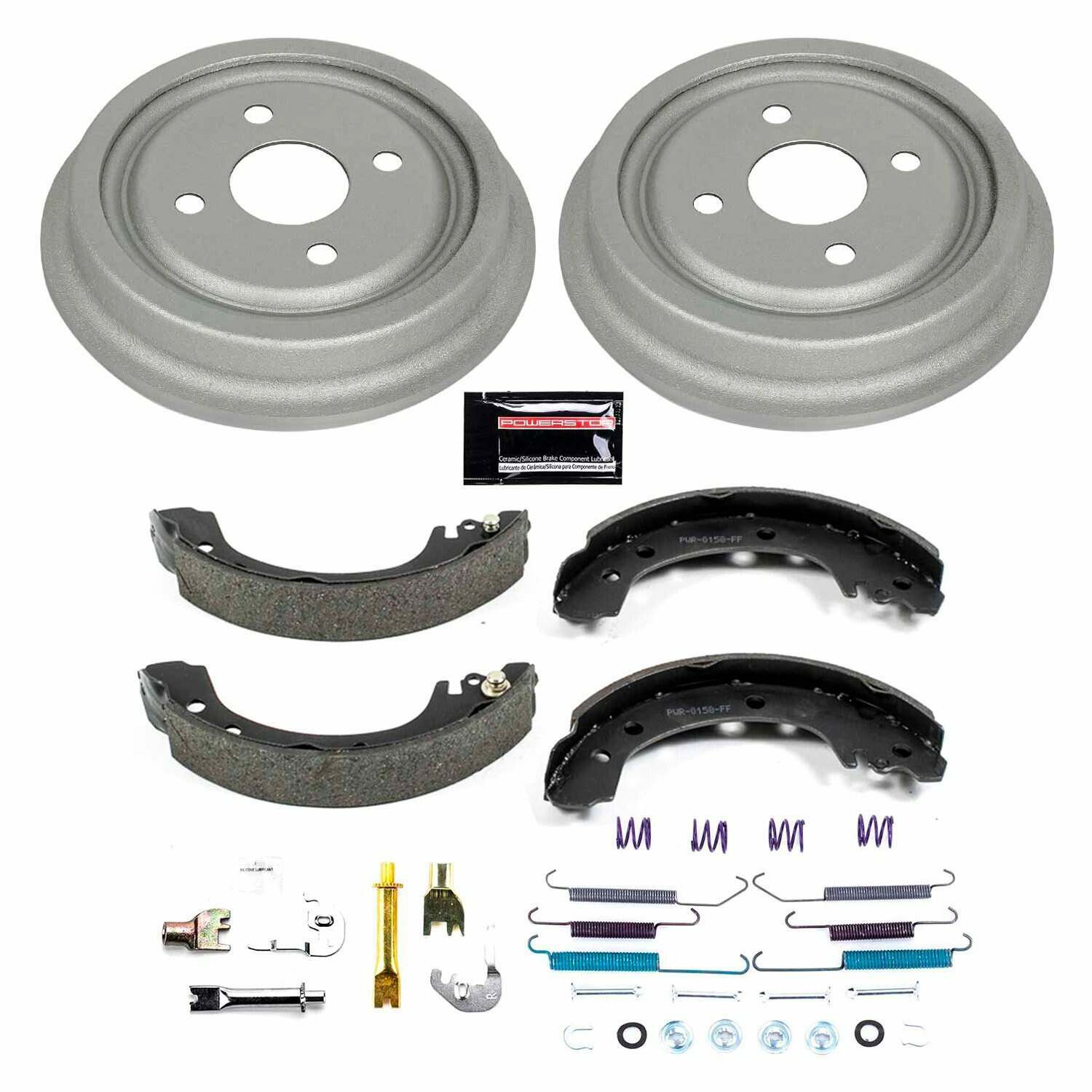 Power Stop 91-02 Saturn S-Series Rear Autospecialty Drum Kit - KOE15323DK