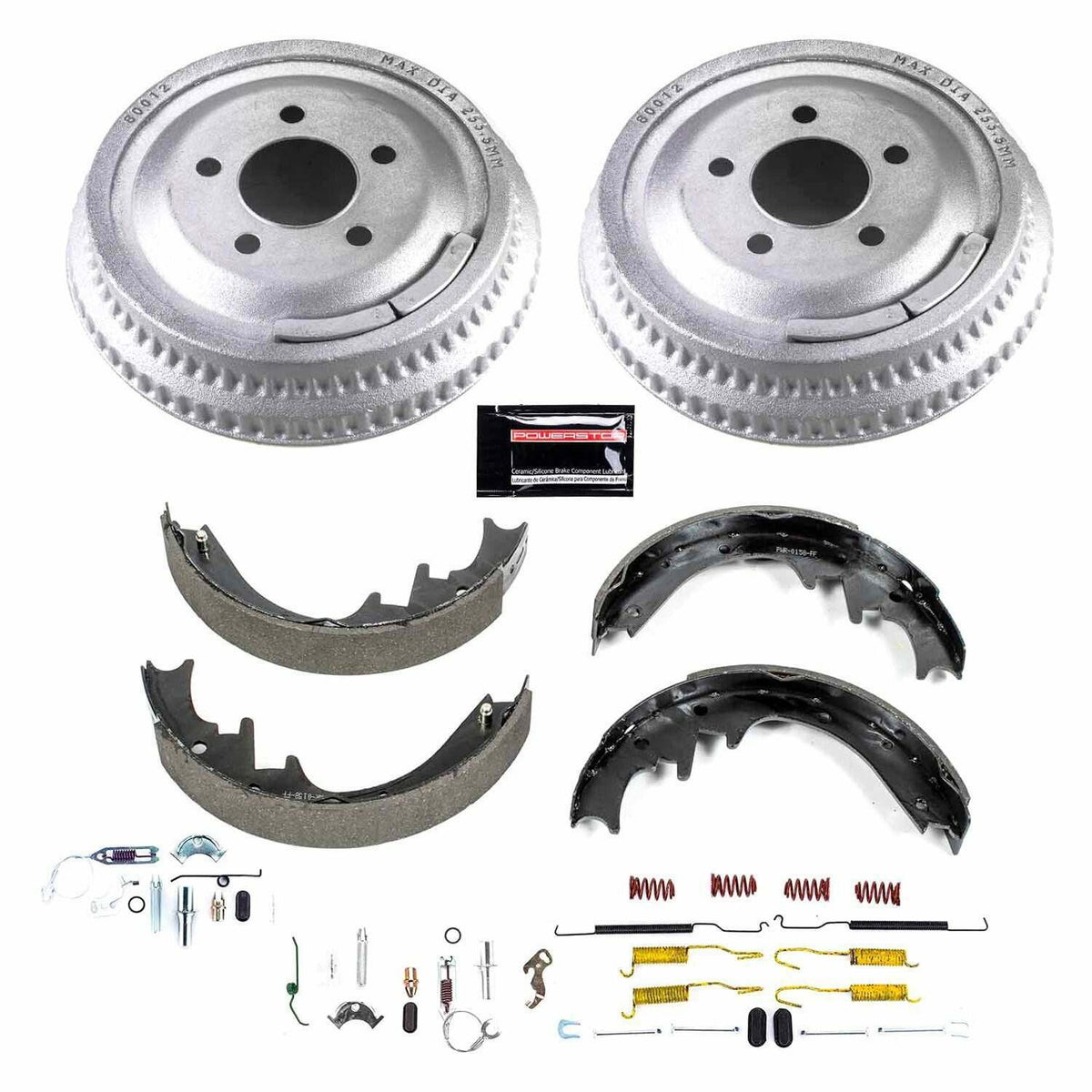 Power Stop 92-01 Jeep Cherokee Rear Autospecialty Drum Kit - KOE15327DK