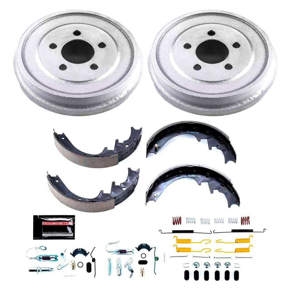 Power Stop 2002 Jeep Liberty Rear Autospecialty Drum Kit - KOE15375DK