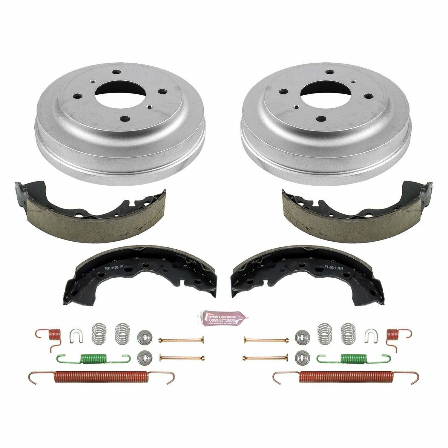 Power Stop 02-06 Nissan Sentra Rear Autospecialty Drum Kit - KOE15376DK