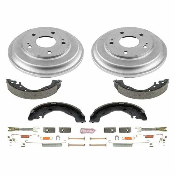 Power Stop 06-11 Honda Civic Coupe Rear Autospecialty Drum Kit - KOE15397DK