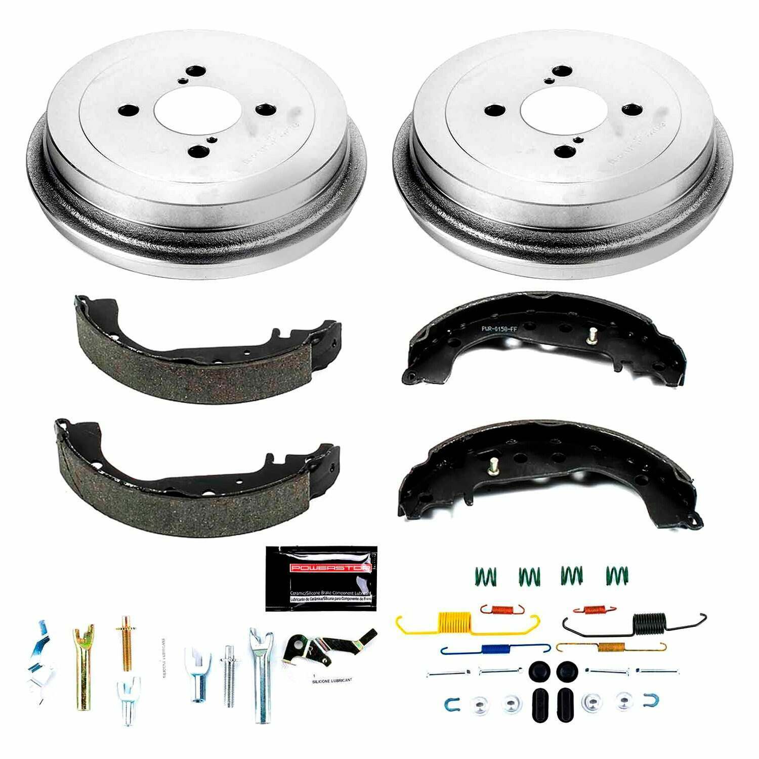 Power Stop 07-15 Toyota Yaris Rear Autospecialty Drum Kit - KOE15402DK