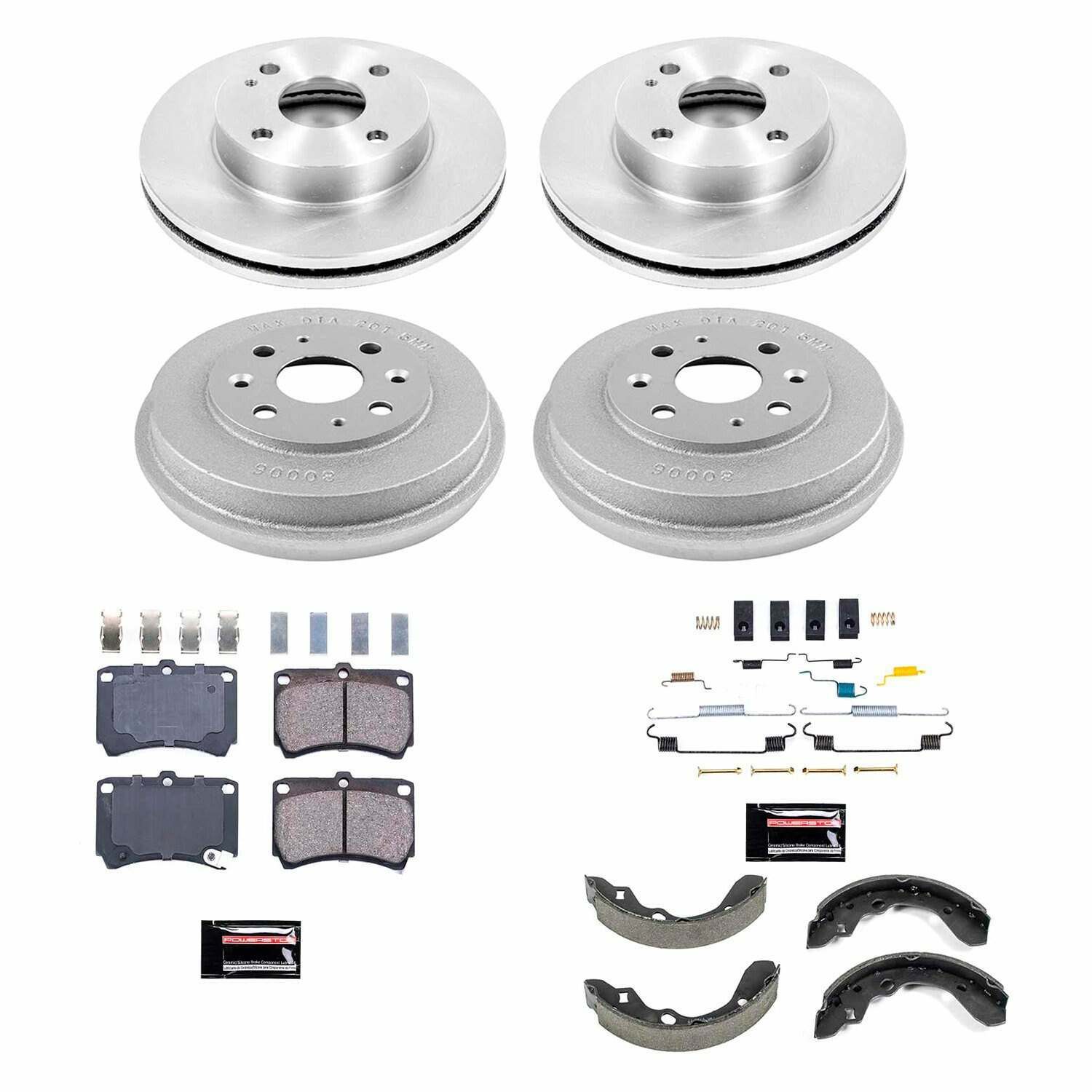Power Stop 93-96 Ford Escort Front & Rear Autospecialty Brake Kit - KOE15442DK