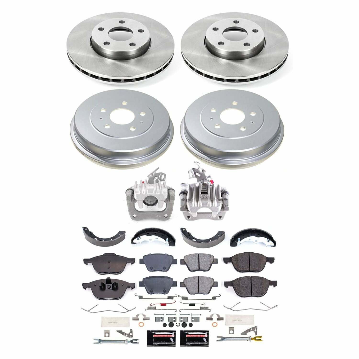 Power Stop 12-18 Ford Focus Front and Rear Autospecialty Brake Kit - KOE15485DK