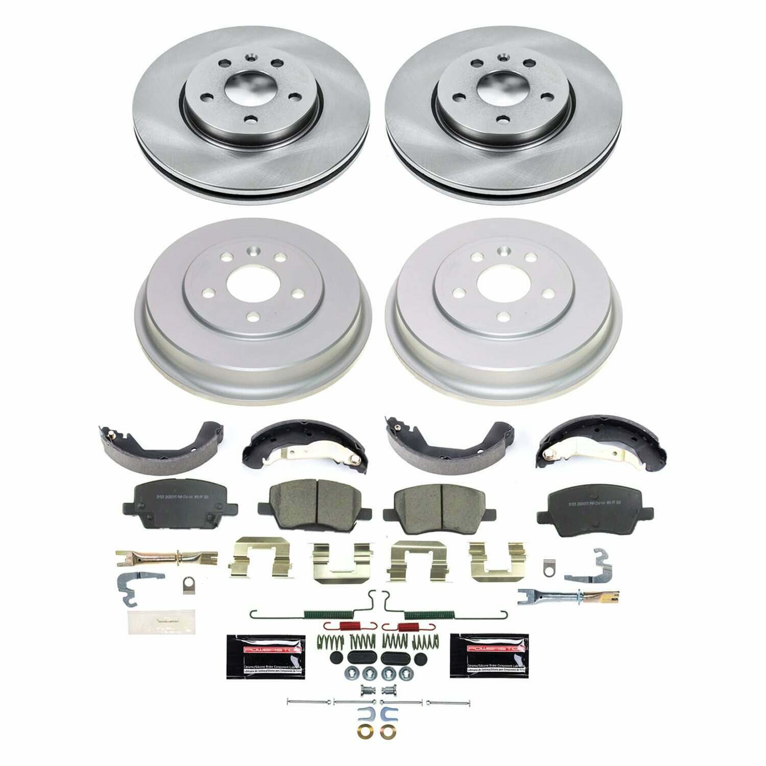 Power Stop 18-20 Chevrolet Sonic Front and Rear Autospecialty Brake Kit - KOE15487DK