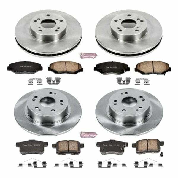 Power Stop 08-10 Honda Accord Front & Rear Autospecialty Brake Kit - KOE2744