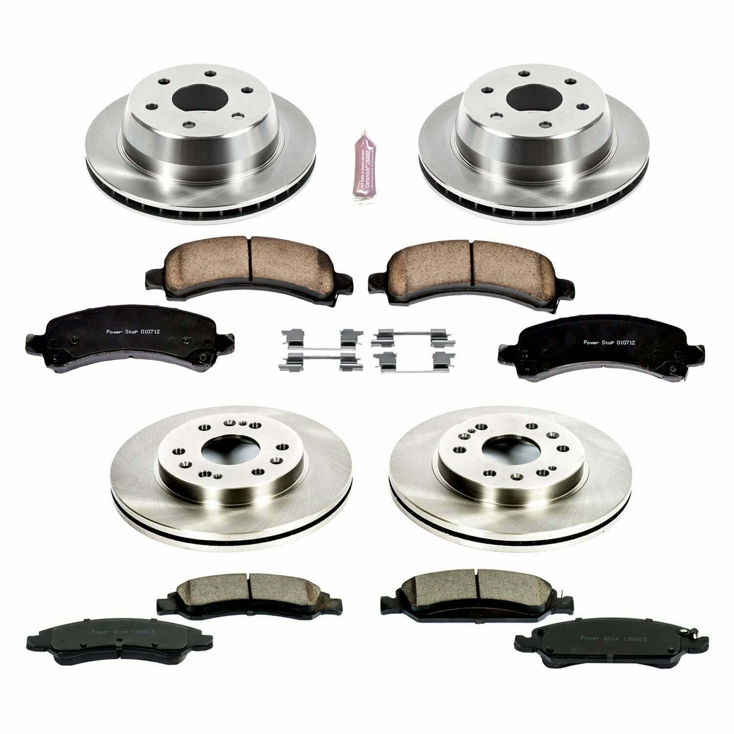 Power Stop 09-14 Chevrolet Express 1500 Front & Rear Autospecialty Brake Kit - KOE2826