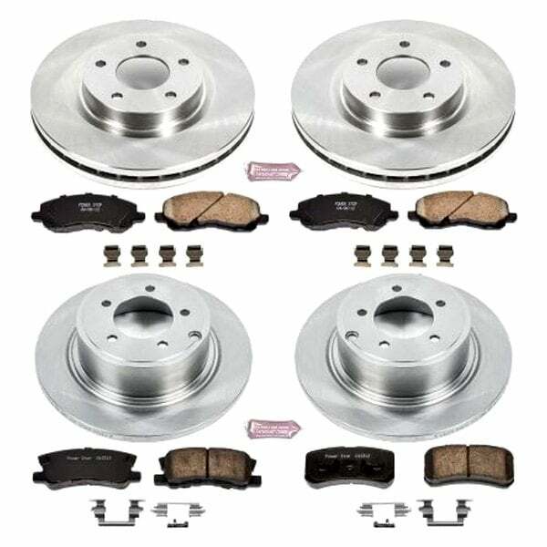 Power Stop 11-14 Chrysler 200 Front & Rear Autospecialty Brake Kit - KOE2848