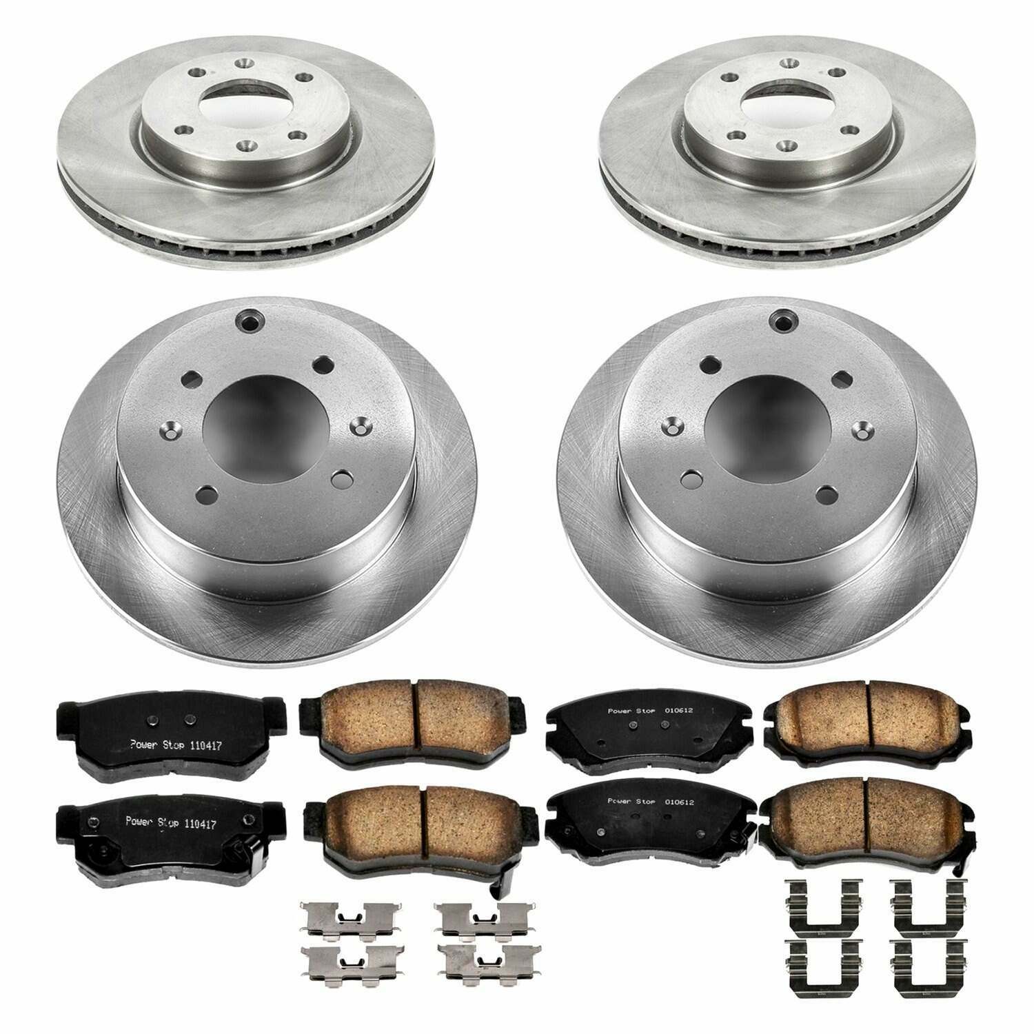 Power Stop 03-05 Hyundai Sonata Front & Rear Autospecialty Brake Kit - KOE4445