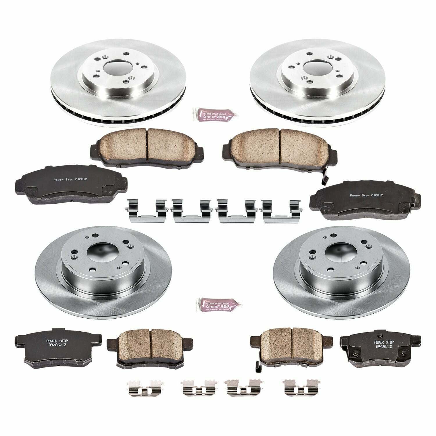 Power Stop 11-14 Acura TSX Front & Rear Autospecialty Brake Kit - KOE5391