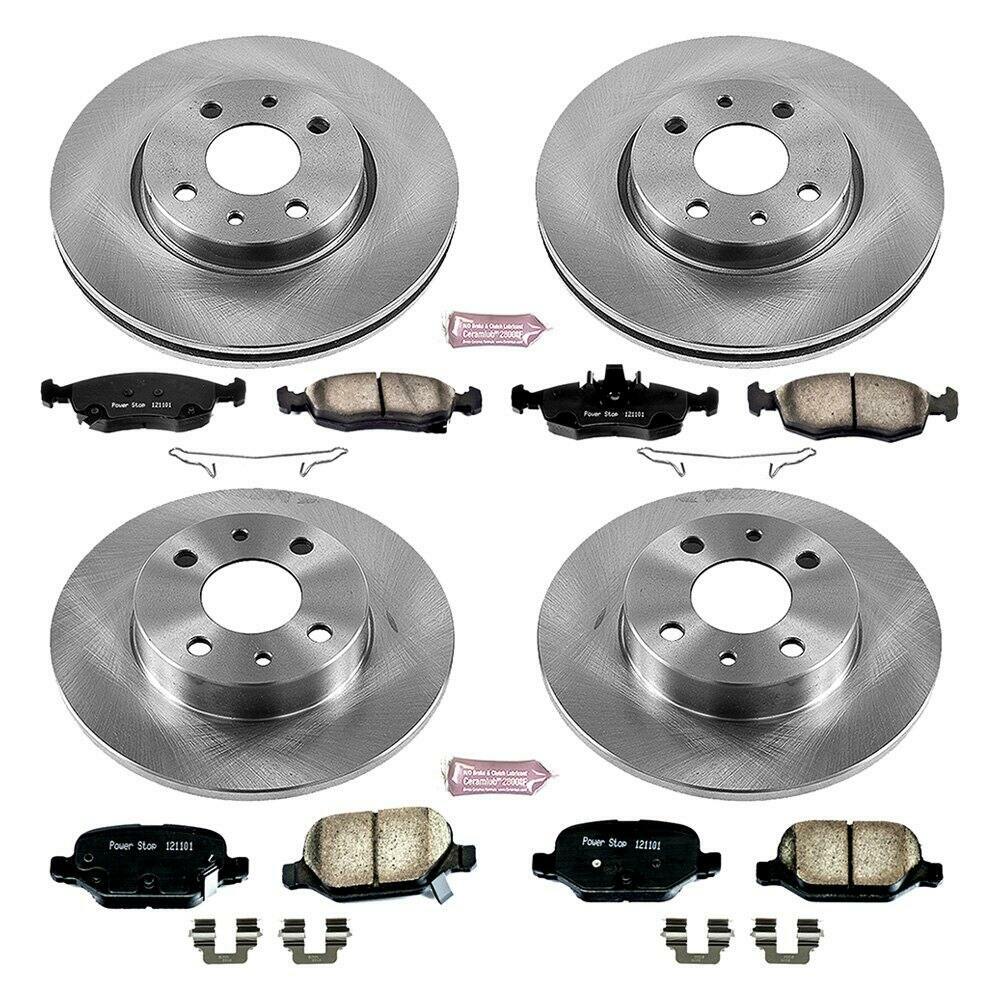 Power Stop 12-18 Fiat 500 Front & Rear Autospecialty Brake Kit - KOE6291