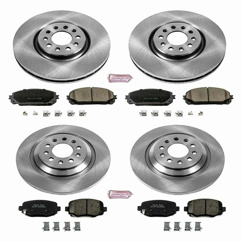 Power Stop 14-16 Jeep Cherokee Front & Rear Autospecialty Brake Kit - KOE6541