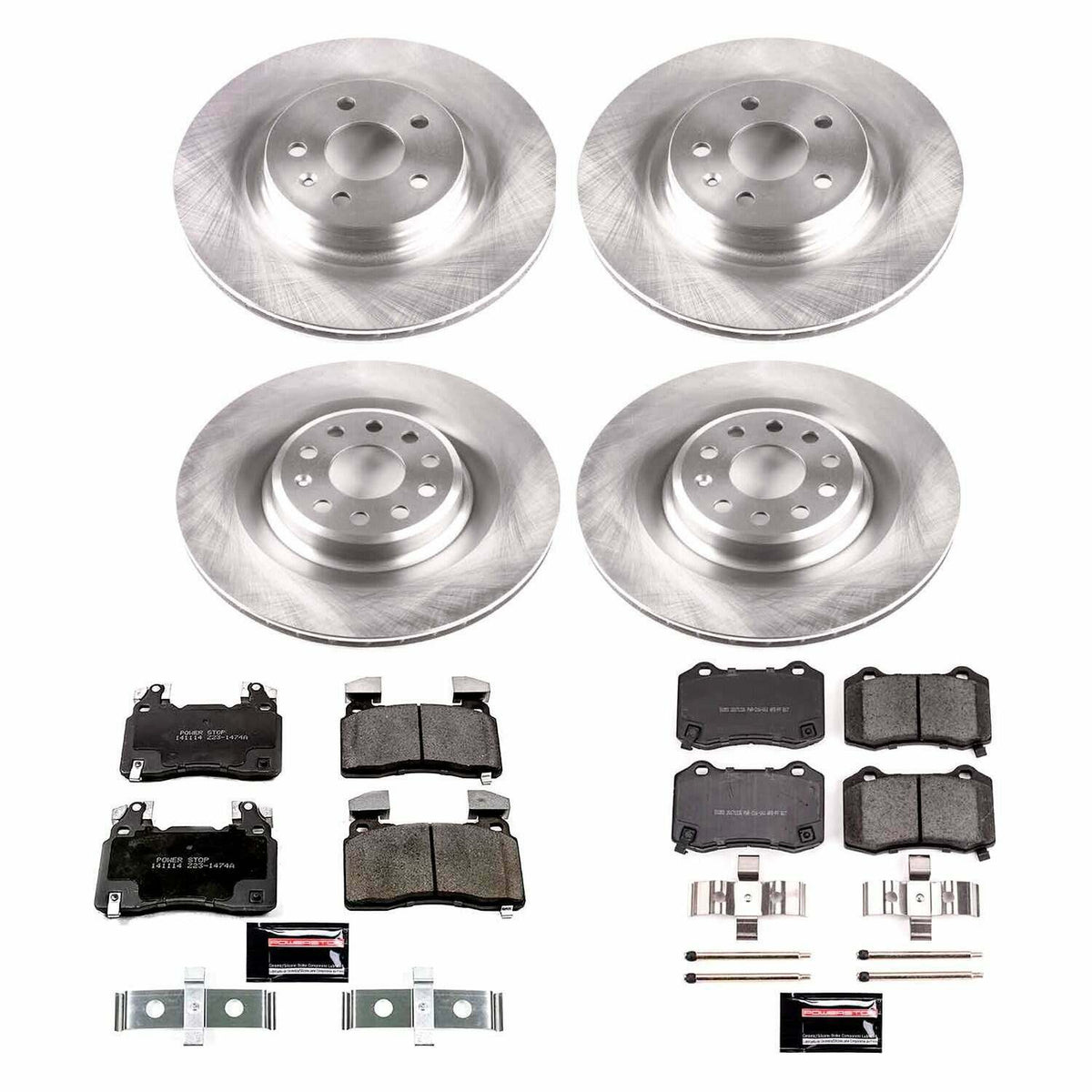 Power Stop 12-16 Tesla Model S Front & Rear Autospecialty Brake Kit - KOE6797