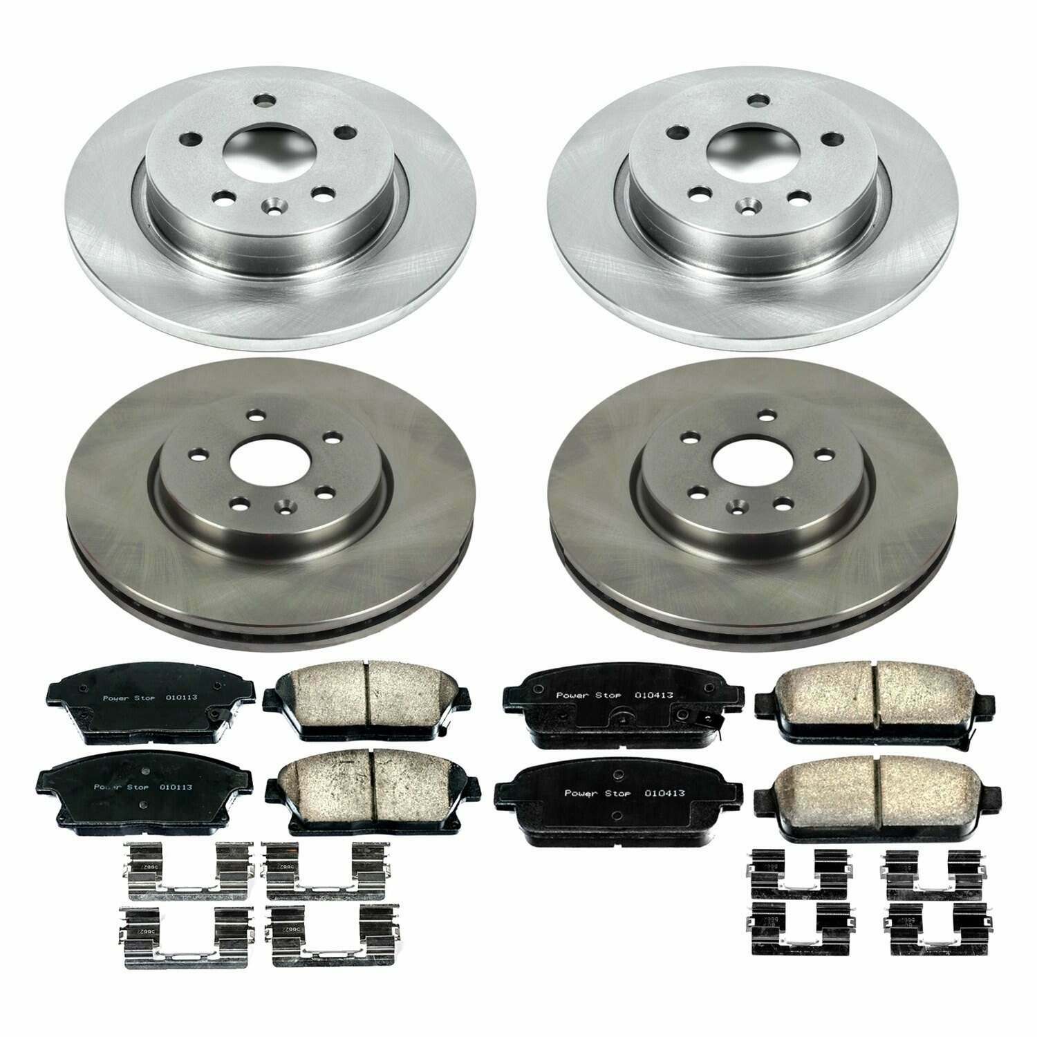 Power Stop 15-16 Chevrolet Trax Front & Rear Autospecialty Brake Kit - KOE6995